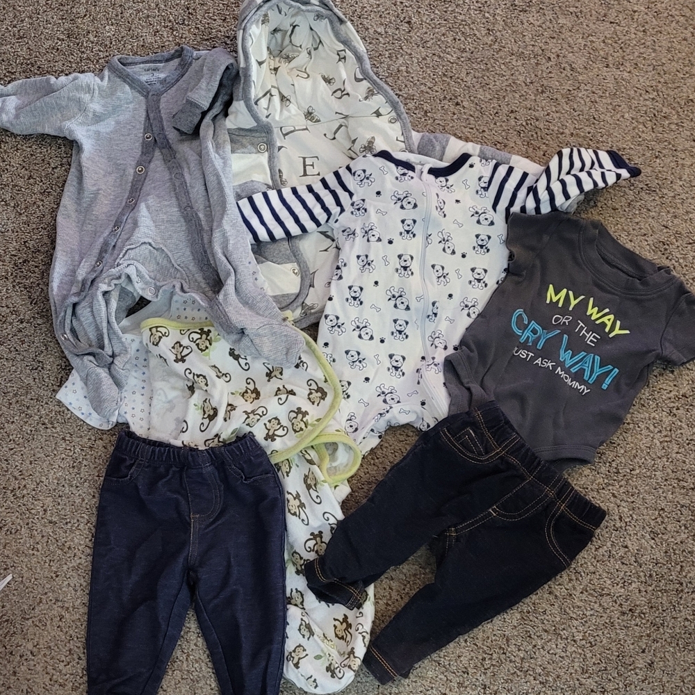 Baby bundle 3 mo size unisex